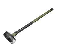 Draper Expert 14lb Sledgehammer - 6.3kg Heavy-Duty Forged Steel Head with Steel Core Shaft, Fibreglass Overstrike Protection & Shock-Absorbing Grip - Trade Demolition Tool