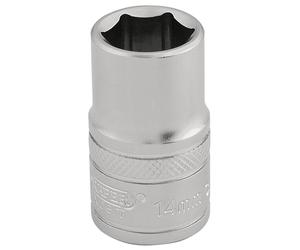 Draper Expert 14mm 6PT Socket 1/2 DR-Pckd - 16604