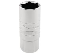 Draper Expert 14mm Thread 6 Point Spark Plug Socket, 1/2" Sq. Dr., 21mm