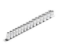 Draper Expert 15 Piece 3/8" Drive Hex Socket Set Metric