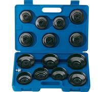 Oil Filter Cup Socket Set, 3/8"" Sq. Dr. (15 Piece)
