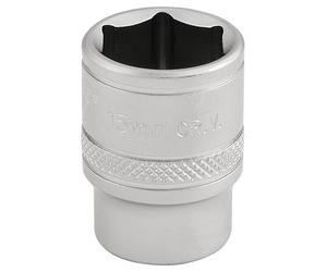 Draper Expert 15mm 6PT Socket 3/8 DR-Pckd - 16541