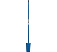 Draper Expert 1600 x 260 mm Solid Forged Fencing Spade | All-Steel Tubular with Digger | Solid forged Socket Gardening Hand Tool |Post Spade|Fench Shovel| 24414 Blue