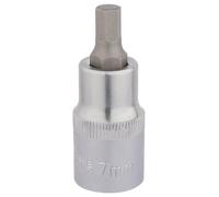 Draper Expert 1/2" Drive Hexagon Socket Bit Metric 1/2" 7mm