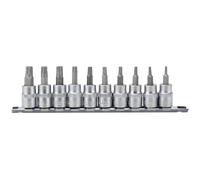 Draper 16309 TX-Star 3/8-Inch Square Drive 48 mm Socket Bit 10 Piece Set