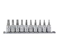 Draper 16339 TX-Star 3/8-Inch Square Drive Plus 48 mm Socket Bit 10-Piece Set