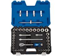 Draper Expert 16453 Combined Mm/Af Socket Set 1/2in Sq. Dr. (41 Piece) per set