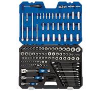 Draper Expert 16460 1/4", 3/8" and 1/2" Sq. Dr. Tool Kit (150 Piece)