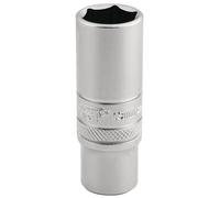 Draper 1/4" Drive Polished Finish Deep Hexagon Socket Metric 1/4" 13mm