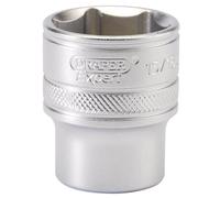 Draper 16633 1/2-Inch Square Drive Micro Satin Chrome Imperial Socket, 15/16-Inch Size