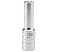 Draper 1/2" Drive Satin Finish Deep Hexagon Socket Metric 1/2" 10mm