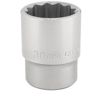 Draper Expert 16698 12 Point Socket 3/4in Sq. Dr. 30Mm each