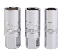 Draper Expert 16784 Spark Plug Socket Set 1/2in Sq. Dr. (3 Piece) per set