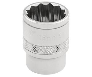 Draper Expert 16mm 12point Socket 3/8DR-Pckd - 32780