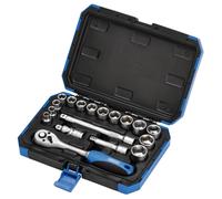 Draper Expert 18 Piece Metric Socket Set | Ratchet