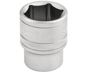 Draper Expert 18mm 6PT Socket 3/8 DR-Pckd - 16544