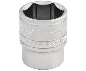 Draper Expert 19mm 6PT Socket 3/8 DR-Pckd - 16545