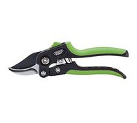 Draper Expert 200mm Bypass Pattern Secateurs | Carbon Steel Cutting Gardening Tool | Heavy Duty Garden Hand Tools | Soft Grip Handles | 94982