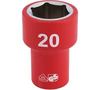 Draper Expert 20mm VDE 3/8" Insul. Socket - 31748