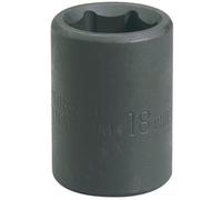 Draper 28511 Expert Impact Socket, 1/2" Square Drive, 21mm , Blue