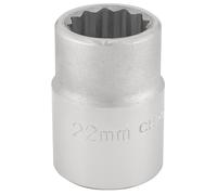 Draper Expert 22mm 12pt Socket 3/4DR Bulk - 16691
