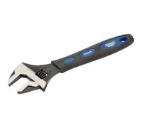 Draper 24896 Expert Adjustable Crescent Type Wrench with Soft Grip, 250mm, Blue