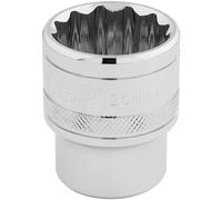 Draper Expert 25mm 12pt Socket 1/2DR Pckd - 33418