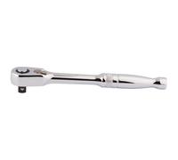 Draper 26517 60 Tooth Micro Head Reversible Ratchet, Blue, 1/4-Inch Square Drive
