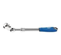 Draper 26817 1/2-Inch Square Drive 72 Tooth Flexible Head Extending Reversible Ratchet, Blue