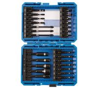 Draper Expert 26pc IMPACT Rated 1/4" Screwdriver Bit & Nut Spinner Bit Set 05732