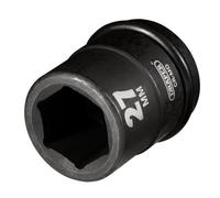 Draper 28719 Expert Hi-Torq 6 Point Impact Socket, 3/4" Square Drive, 27mm , Blue