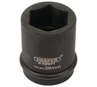 Draper 93241 3/4" Square Drive Expert Hi-Torq 6 Point Impact Socket, 28 mm Size , Blue
