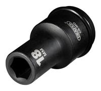 Draper 419D-MM Expert 5050 Square Drive Hi-Torq 6-Point Deep Impact Socket,18mm 3/4-inch