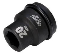 Draper Expert 3/4" Drive Hexagon Impact Socket Metric 3/4" 20mm