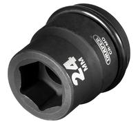 Draper Impact Socket 28694 Expert Hi-Torq 6-Point 3/4" Square Drive 24mm Blue