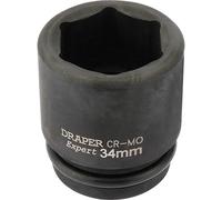 Draper Expert 3/4" Drive Hexagon Impact Socket Metric 3/4" 34mm