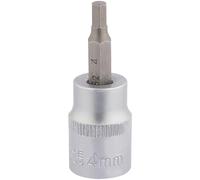 Draper Expert 3/8" Drive Hexagon Socket Bit Metric 3/8" 4mm