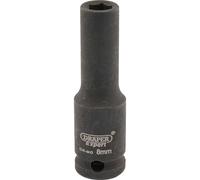 Draper Expert 3/8" Drive Hi Torq Deep Hexagon Impact Socket Metric 3/8" 8mm