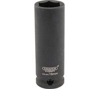 Draper Expert 3/8" Drive Hi Torq Deep Hexagon Impact Socket Metric 3/8" 15mm