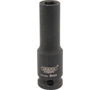 Draper Expert 3/8" Drive Hi Torq Deep Hexagon Impact Socket Metric 3/8" 9mm