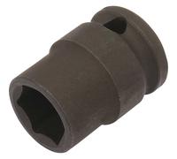 Draper Expert 3/8" Drive Hi-Torq Hexagon Impact Socket Metric 3/8" 13mm