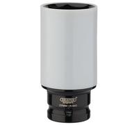 Draper Wheel Nut Socket 30646 Hi-Torq 1/2" Drive 22mm Hexagon for Alloy Wheels