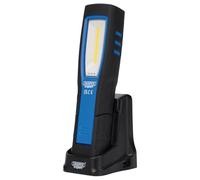 Draper Expert 31101 SMD LED USB Rechargeable Inspection Light with Charging Station, 5W, 600 Lumens, USB-C Cable Supplied