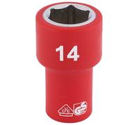 Draper Expert 31156 Fully Insulated Vde Socket 1/4in Sq. Dr. 4.5Mm each