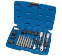 Draper Expert 31921 Alternator Pulley Tool Kit (18 Piece) per kit