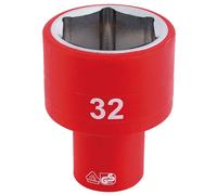 Draper Expert 31964 Fully Insulated Vde Socket 1/2in Sq. Dr. 27Mm each