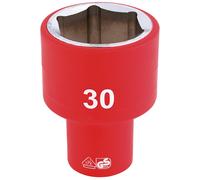 Draper Expert 32000 Fully Insulated Vde Socket 1/2in Sq. Dr. 30Mm each