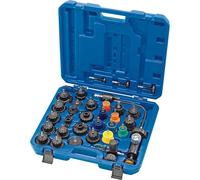 Draper 23420 Expert Radiator and Cap Pressure Test Kit, 33 Pcs