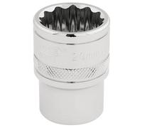 Draper Expert 33289 Hi-Torq® 12 Point Socket 1/2in Sq. Dr. 20Mm each