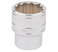 Draper Expert 33370 Hi-Torq® 12 Point Socket 1/2in Sq. Dr. 23Mm each